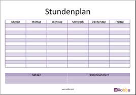 Es erfolgt kein versand eines physischen produktes per post. Stundenplan Vorlagen Designs Zum Ausdrucken
