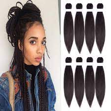 Soft & smooth yaki texture • long lasting curl retention • tangle free & shed free • argan oil infused. Buy Braiding Hair Pre Stretched 24inch 8packs Pre Stretched Braiding Hair Kanekalon Crochet Braids Hair Crochet Box Braids For Black Women Yaki Braiding Hair Extension 24inch 8pcs 2 Online In Turkey B0867yf5lb