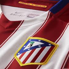 Atletico madrid home חולצת כדורגל 2015 2016 sponsored by trade. Nike Atletico Madrid Home Kit 2015 2016 Footy Boots