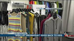 6 On Your Side: 'Wish List Wednesday' gives back to kids