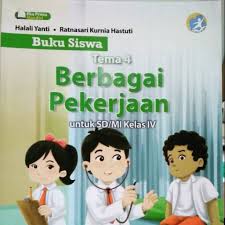 Buku Siswa Eka Prima Mandiri Kelas 4 Tema 4 Berbagai Pekerjaan Shopee Indonesia