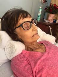 A portrait of my mum. We had her celebration of life yesterday! She died  suddenly of a stroke and aneurysm. I'm not sure how to move