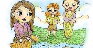 Sejak saat itu, kehidupan bawang putih terasa sedih. Indonesian Folklore Folklor Indonesia Bawang Merah And Bawang Putih Red Onion And Garlic