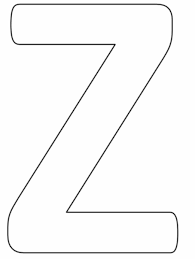 Practice writing the letter z coloring page. Letter Z 4 Coloring Page Free Printable Coloring Pages For Kids