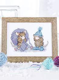 Subcategory of cross stitch and embroidery. Four Seasons Of Cross Stitch By House Mouse Designs