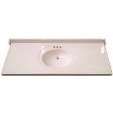 Custom bathroom countertops cultured marble vanity tops. Premier Part A224310313c1 2 Premier 43 In X 22 In Custom Vanity Top Recessed Center Bowl Sink In White Swirl Vanity Tops Home Depot Pro