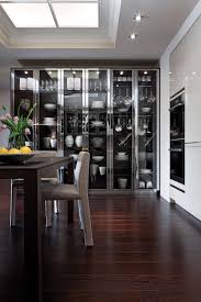 Siematic Modern Classic Beaux Arts Kitchen Interior Design Light Color Glass Door Wall Cabi House Beautiful Kitchens Eclectic Kitchen Design Eclectic Kitchen