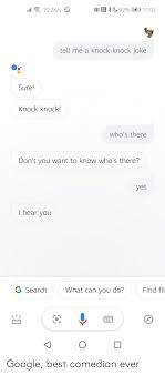 1.knock knock. tap to reveal. Google Can You Tell Me A Knock Knock Joke