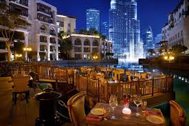 The dubai fountain lake ride. 10 Restaurants With The View Of The Iconic Dubai Mall Fountain Things To Do Dubai