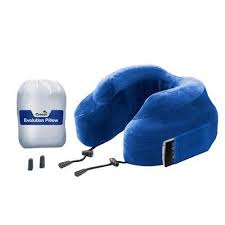 Cabeau Evolution Classic Memory Foam Travel Pillow Blue Neck Pillow Travel Memory Foam Travel Pillow Cabeau