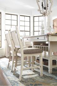 Signature design by ashley furniture. D64732ashley Furniture Bolanburg Counter Height Dining Room Table White Westco Home Furnishings