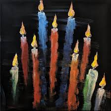 Floating Candles Lonnie S Creations Paintings Prints Holidays Occasions Christmas Other Christmas Artpal