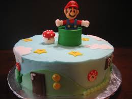 This spectacular super mario seventh birthday party was submitted by rachel pippi of nestling designs. Mario Cakes Decoration Ideas Little Birthday Cakes