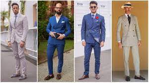 There are a range of factors that come into debate that what to wear or not under this men's grey three piece suit, white dress shirt, brown leather brogues, grey vertical striped tie. How To Wear Semi Formal Attire For Men Semi Formal Attire Formal Attire For Men Formal Men Outfit