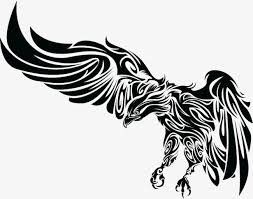Black And White Eagle Tattoo Designs Black And White Eagle Logo Black And White Eagle Animal Png Transparent Clipart Image And Psd File For Free Download Tribal Eagle Tattoo Eagle Tattoos Eagle Tattoo