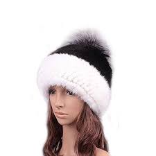 Uk Greiff Womens Trendy Warm Stretch Mink Fur Beanie Skully Winter Hat Cap Winter Hats Hats Skully