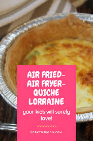 Air Fried Air Fryer Quiche Lorraine Recipe Quiche Lorraine Air Fryer Air Fryer Recipes