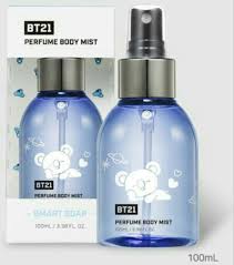Bt21 Koya Perfume Body Mist Smart Soap Produtos Bts Bts Produtos De Beleza