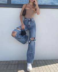 Brown Corset Top With Jeans Air Force 1s And Accesories Corset Jeans Accessories Fashion Outfits Corset Fashion Outfits Corset Outfit Corset Top Outfit