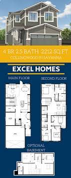 4 bedroom 2 5 bathroom 2 212 square feet home floor plan view more of this home collingwood in savanna home floor plan design floor plans house floor plans