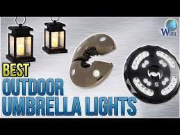9 Best Outdoor Umbrella Lights 2018 Youtube