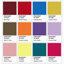 Pantone Colour Trends Aw18