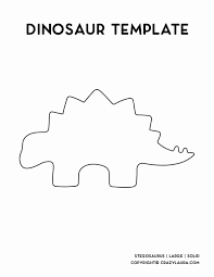 This will keep it in place while you are cutting out your stencil. Free Dinosaur Template Printable Stencil For 2021 Artofit