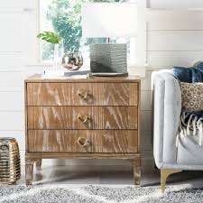 Mina navy 3 drawer 25 bamboo nightstand. Safavieh Lorna 3 Drawer Contemporary Night Stand Walmart Com Walmart Com
