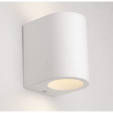 Save on white wall sconces free shipping at bellacor! Half Clyndrical Plaster Wall Light White Wl8436
