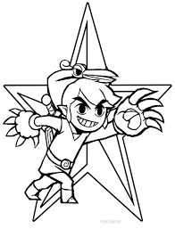 Legend of zelda botw link drawing. Printable Zelda Coloring Pages For Kids