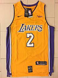 Authentic los angeles lakers jerseys are at the official online store of the national basketball association. Men 2 Lonzo Ball Jersey Yellow Los Angeles Lakers Jersey Swingman Nreball Basketball Jersey Outfit Lonzo Ball Los Angeles Lakers
