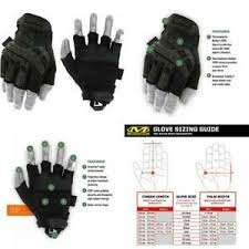 Details About Mechanix Wear M Pact Fingerless Covert Tactical Gloves Large Black