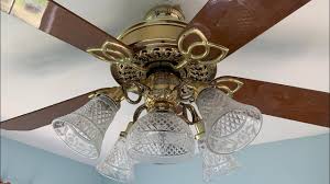 Shown in demo mode with a k4s light kit. Casablanca Victorian Ceiling Fan Full Remake Youtube