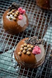 Valrhona Chocolate Salted Caramel And Crunchy Feuilletine Entremet Valrhona Chocolate Desserts Catering Desserts