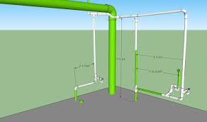 Pipe with vent through to roof for i need to know the standard rough in dimensions from stud wall to the center of each fixture pipe. Bathroom Rough In Verification With 3d Pictures Ridgid Forum Plumbing Woodworking And Power Tools