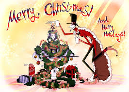 Merry Christmas From Duke And Missi By Chibidondc Deviantart Com On Deviantart Night Art Blackest Night Art Series