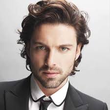 j w a x c mens hairstyles medium long hair styles men wavy hair men