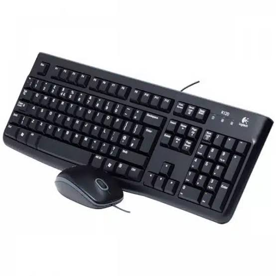COMBO TECLADO Y MOUSE LOGITECH MK120 ALAMBRICO (ENSAMBLADO POWER GROUP) CAJA DAÃADA