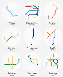 American Graphic Designer Peter Dovak Is Passionate About Urban Transportation He Has Creates Colorful Design Metro Map Around The Worlds Graphics Inspiration