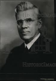 1933 Press Photo Rev Dr john McDowell author of Social Creed of Presby