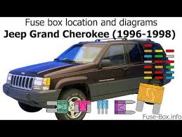 fuse box location and diagrams jeep grand cherokee zj 1996 1998 youtube jeep grand cherokee zj 1996