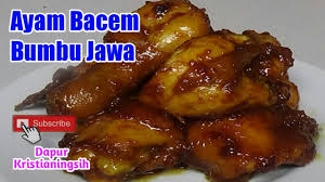 Ayam memang bisa dimasak dengan berbagai sajian yang enak dan lezat. Resep Ayam Bacem Bumbu Jawa Youtube