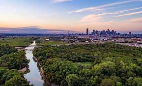 Horses can drink from the river. Trinity River Park In Dallas On Track To Become The Largest Green Space In America