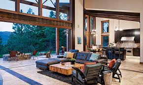 Interior architecture interior and exterior interior design design interiors stairway lighting modern mountain home house in nature grand entrance log homes. Mountain Modern A Contemporary Timber Home