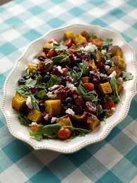 Blueberry Cornbread Panzanella Recipe Blueberry Cornbread Food Network Recipes Panzanella Recipe
