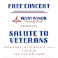“Salute to Veterans” Free Concert by Westwinds Community Band