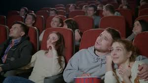 A good laugh is perhaps the best medicine available. People Watch Boring Movie At Stock Footage Video 100 Royalty Free 1014828982 Shutterstock