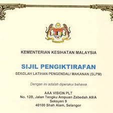 Sekiranya pengendali makanan tidak menghadiri kursus latihan pengendali makanan, denda tidak melebihi rm10,000.00 atau penjara tidak melebihi 2 tahun akan dikenakan. Kursus Pengendalian Makanan Klang Shah Alam Aaa Vision Academy Training Centre In Sungai Udang