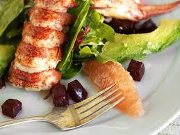 lobster and citrus fruit salad recipe
