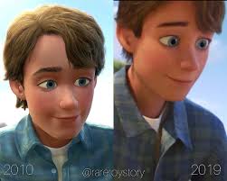 Andy Davis (Teen) 2010-2019 Now this change is a lot more subtle but he's  always looked a little off to me. Not even sure how to describe it like he  just looks